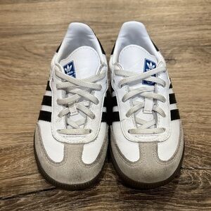 Adidas White and Black Classic Sneakers
